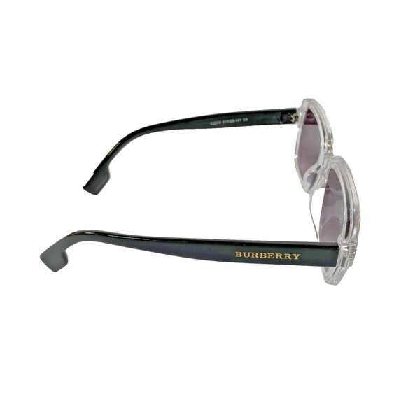 Burberry D2819 51-23-141 C3 Womens Sunglasses Black Purple Italy w/ Case main image 4